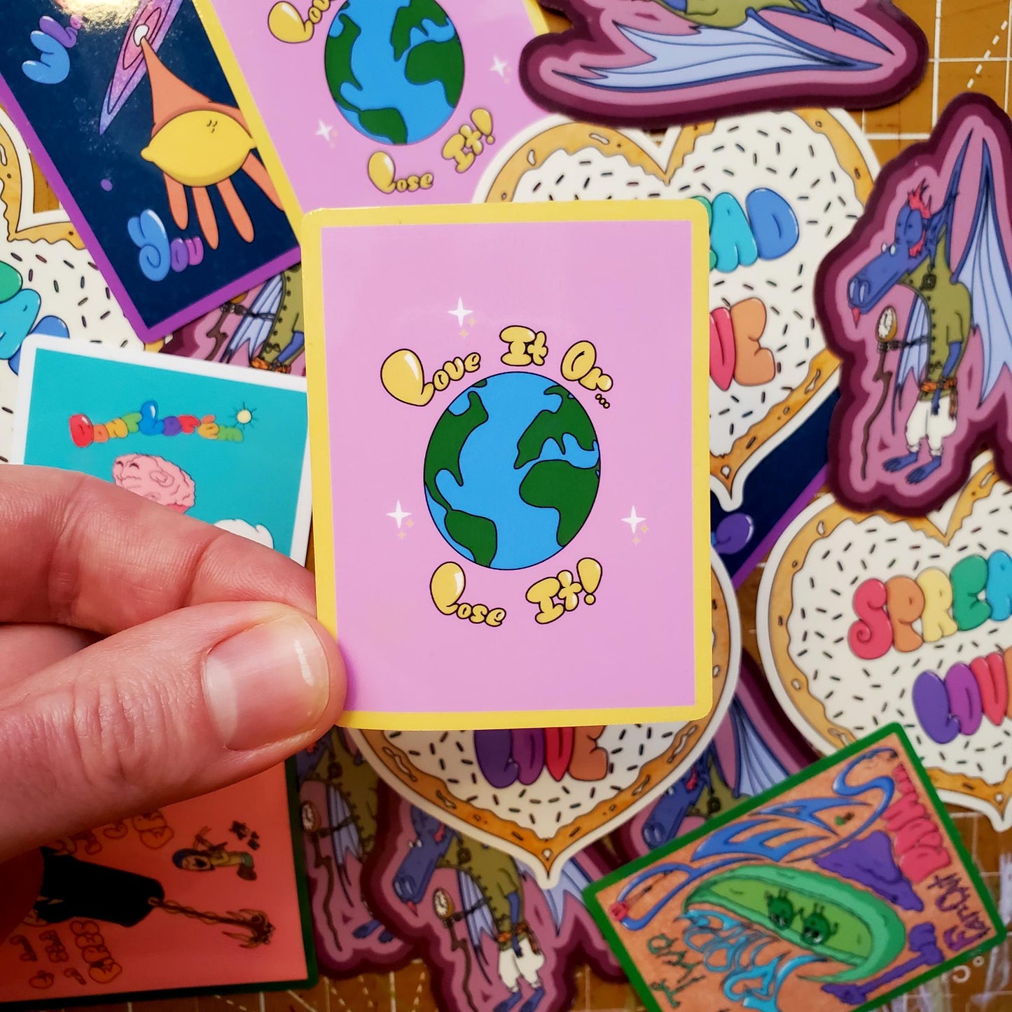 Love It or Lose It Die-Cut Vinyl Sticker