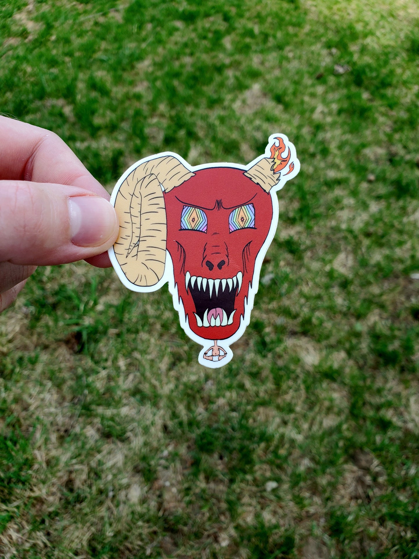 Devil Baby Sticker