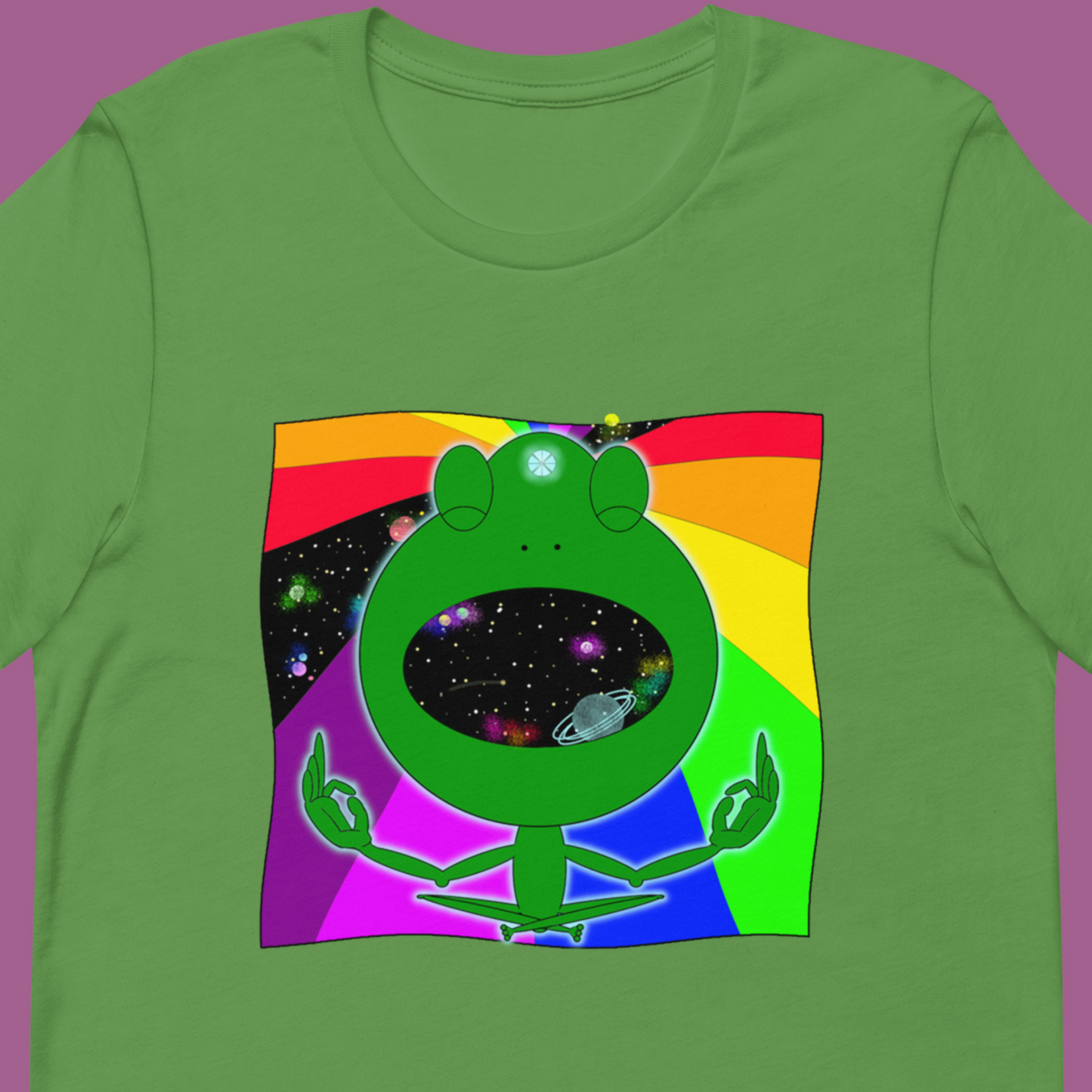 Psychedelic Frog Unisex T-shirt