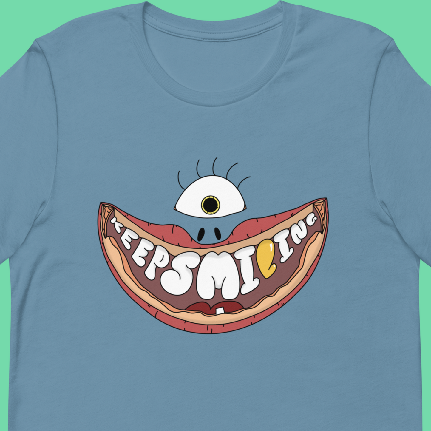 Keep Smiling Unisex T-Shirt