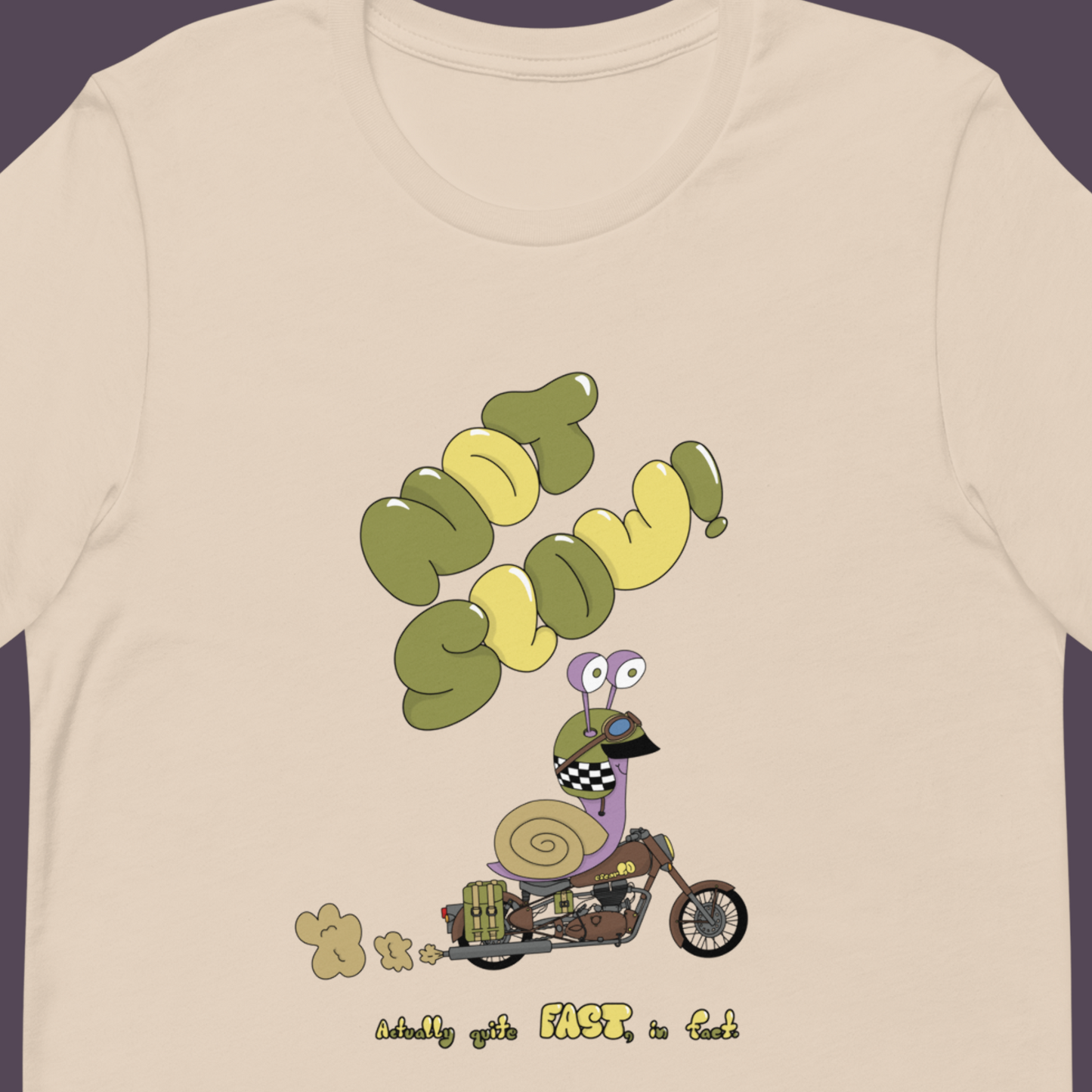 Not Slow Snail Unisex T-Shirt