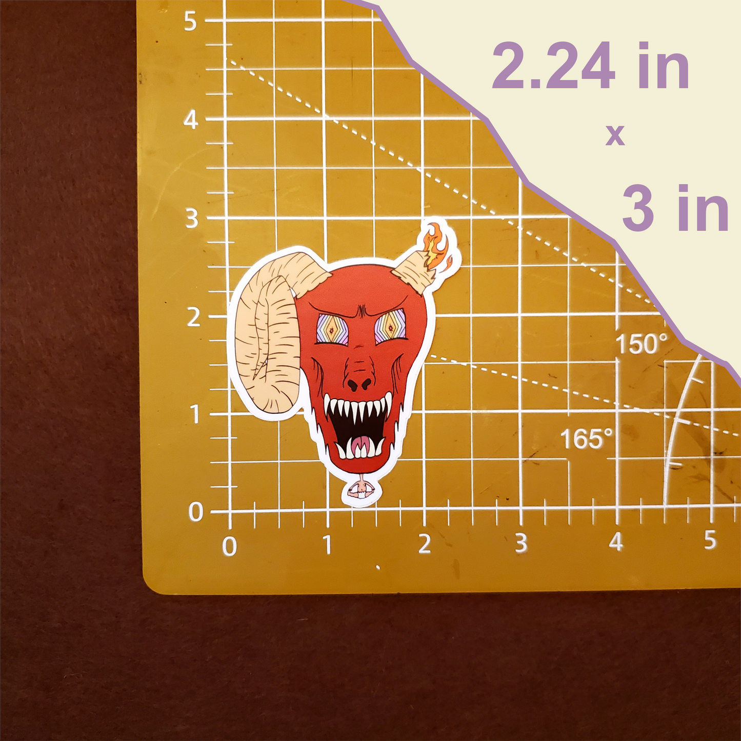 Devil Baby Sticker