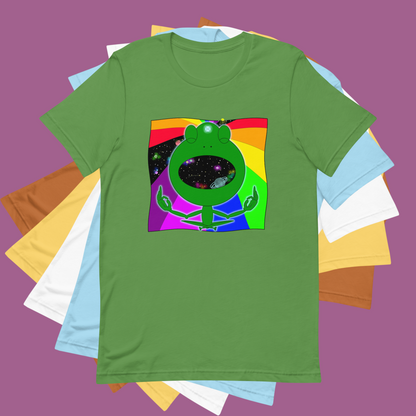 Psychedelic Frog Unisex T-shirt