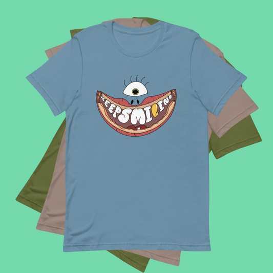 Keep Smiling Unisex T-Shirt