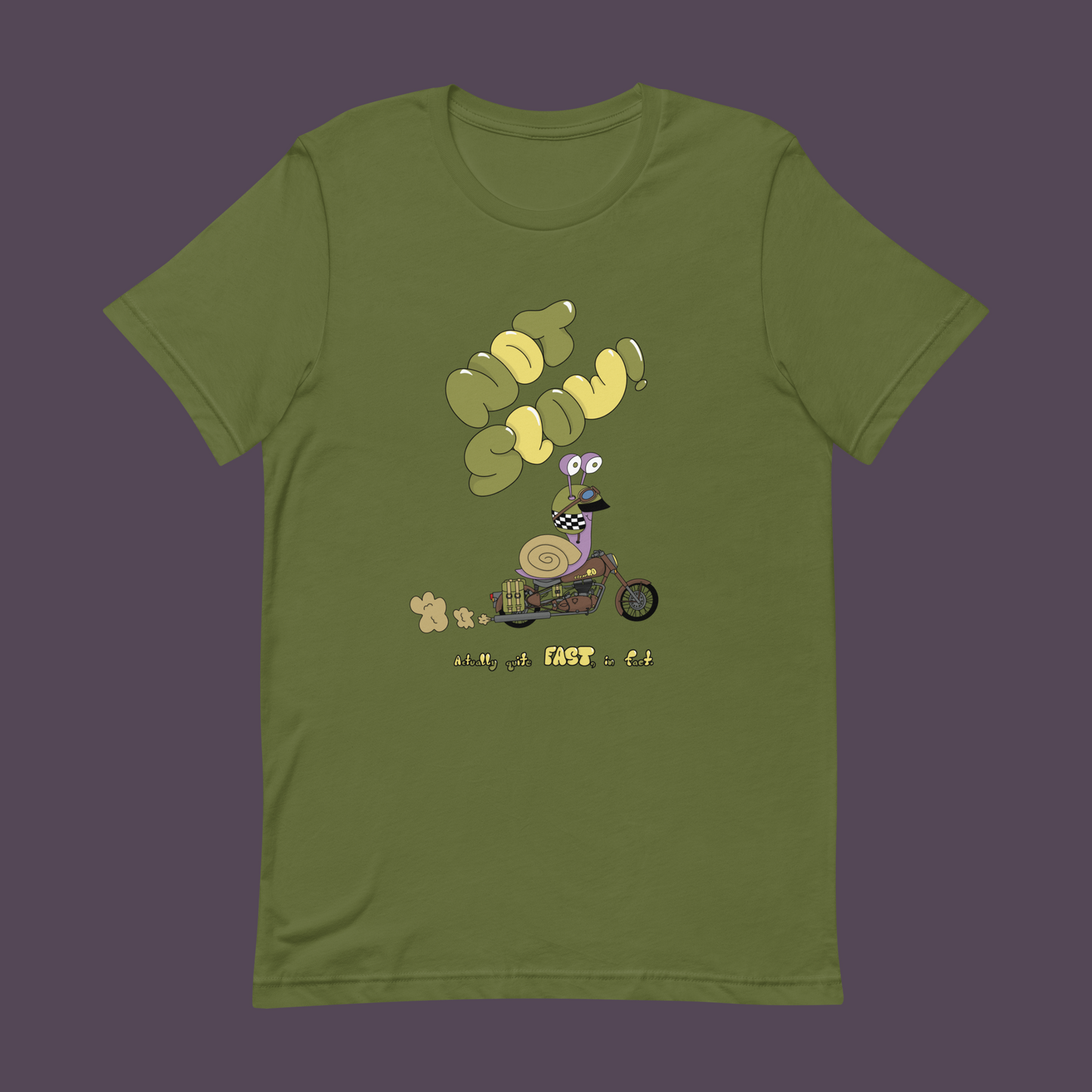 Not Slow Snail Unisex T-Shirt