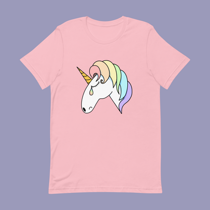 Sad Unicorn Unisex T-shirt