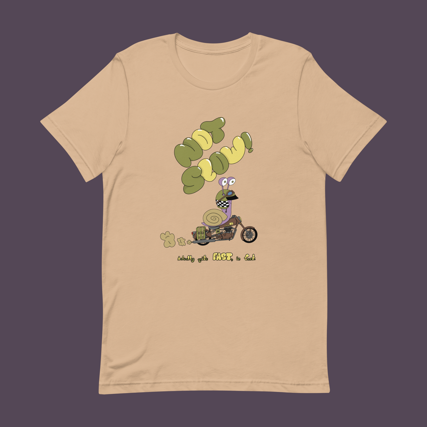 Not Slow Snail Unisex T-Shirt