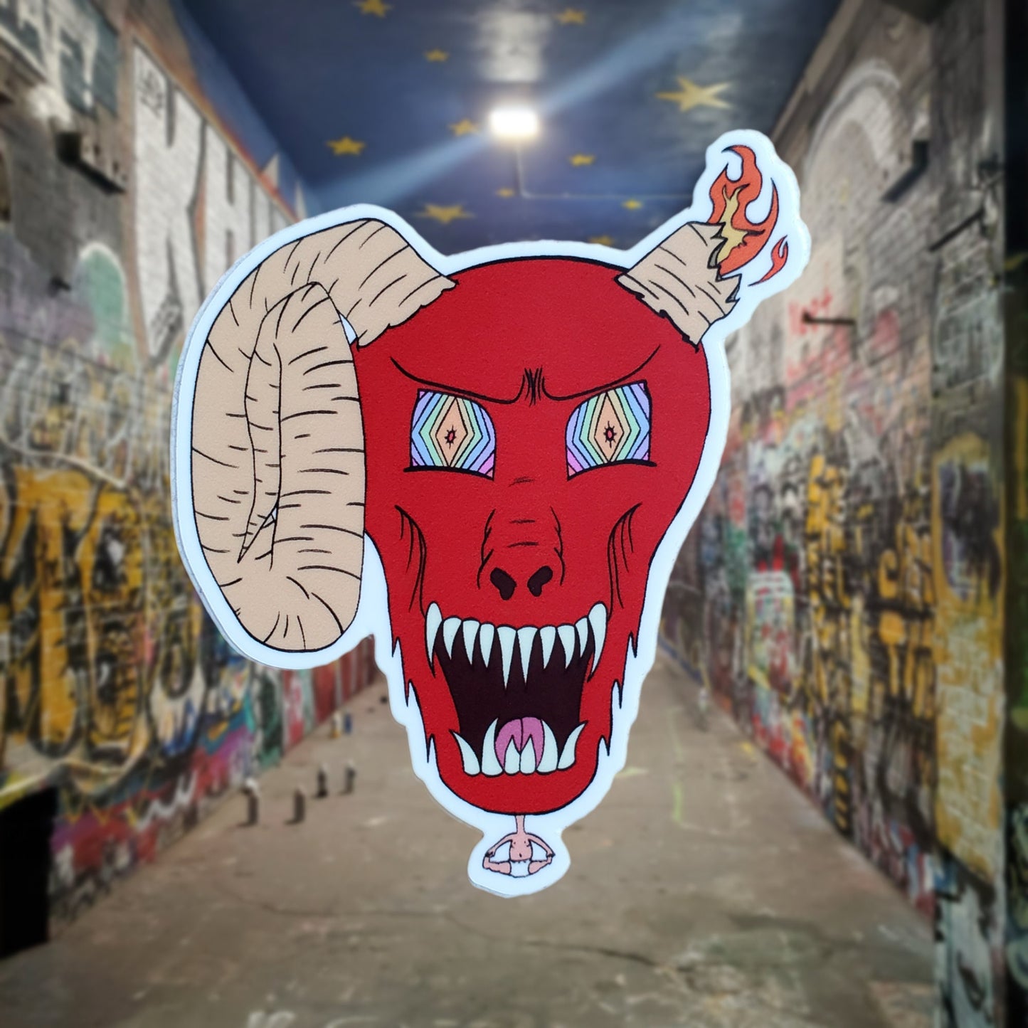 Devil Child Vinyl Sticker