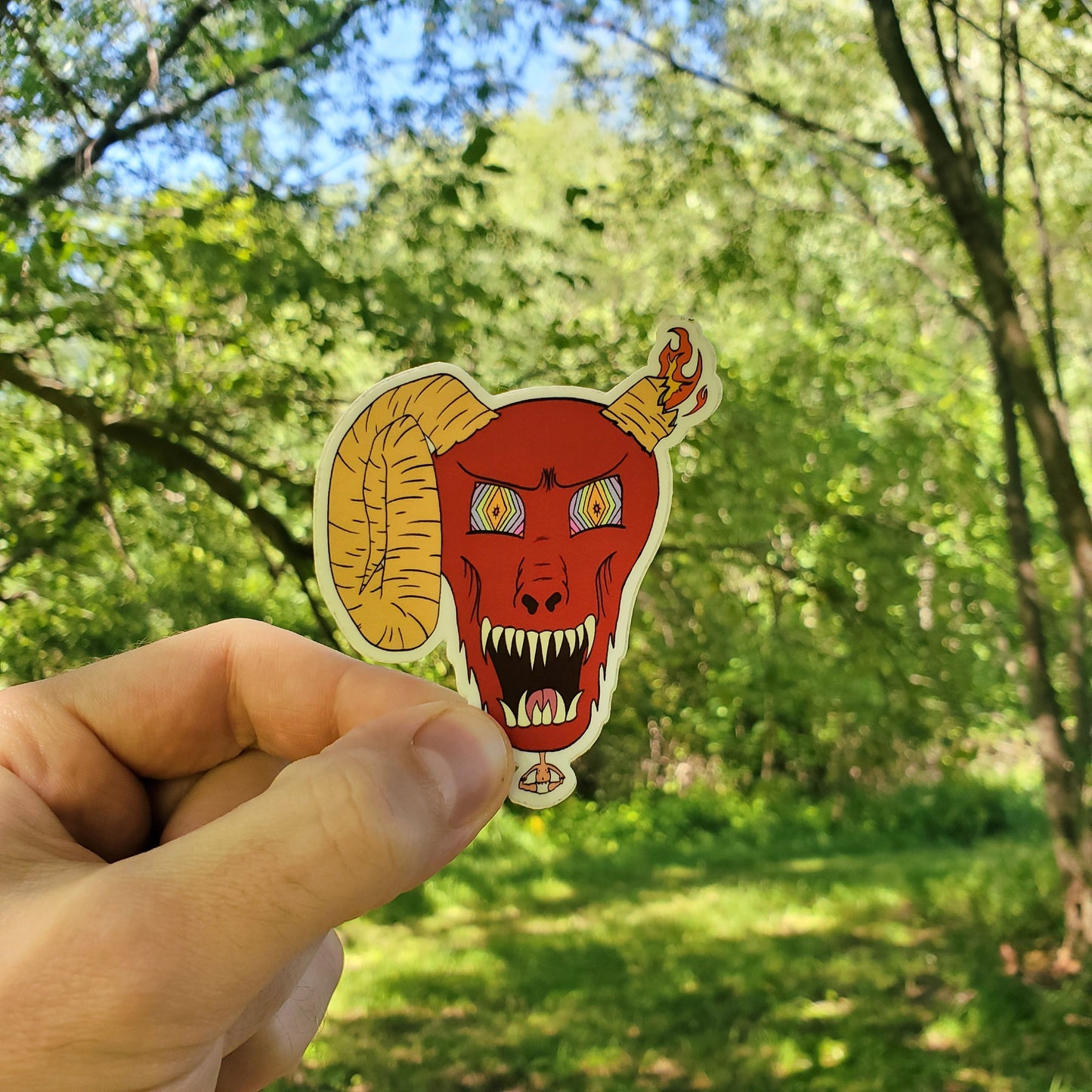 Devil Child Vinyl Sticker